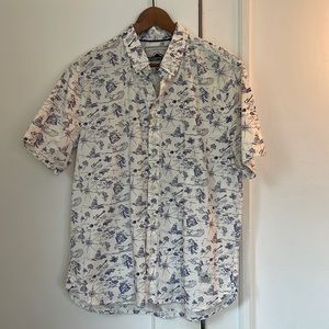 Penfield Hawaiian-style shirt.